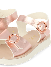 Sandales à boucle pour petites filles