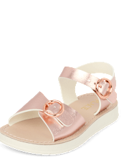 Sandales à boucle pour petites filles