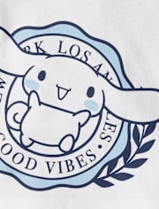 Girls Cinnamoroll™ Sport Bow Ringer Baby Tee