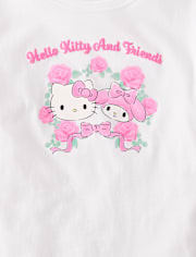Girls Hello Kitty® And Friends Puff Print Graphic Tee
