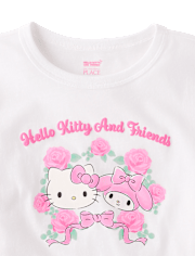 Girls Hello Kitty® And Friends Puff Print Graphic Tee