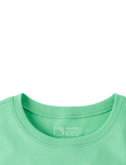 T-shirt graphique Hello Kitty® à paillettes pour filles, spécial Saint-Patrick