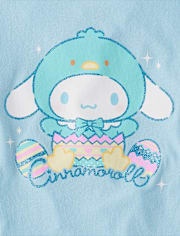 Girls Cinnamoroll Glitter Easter Graphic Tee