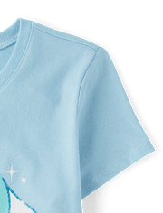 Girls Cinnamorollâ¢ Glitter Easter Graphic Tee