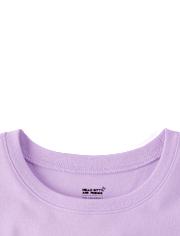 T-shirt graphique à paillettes Kuromi™ pour filles, motif Pâques