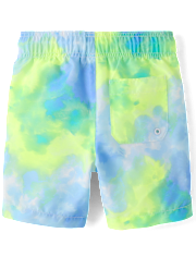 Boys Print Rashguard Swimsuit