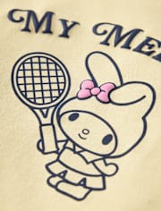 T-shirt graphique à imprimé en relief My Melody™ pour petites filles