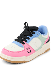Girls Colorblock Low Top Sneakers