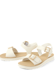Girls Buckle Sandals