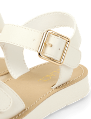 Sandales à boucle pour filles