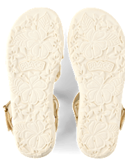 Girls Metallic Sandals