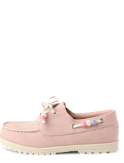 Girls Beaded Boat Shoes