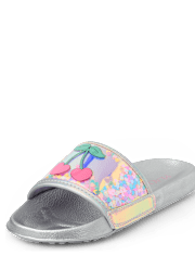 Girls Shakey Cherry Slides