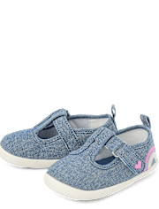 Baby And Toddler Girls First Steps Mary Jane Shoes