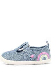 Baby And Toddler Girls First Steps Mary Jane Shoes