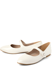 Girls Glitter Ballet Flats