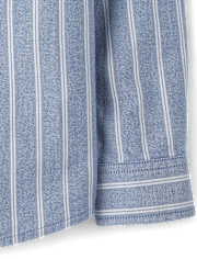 Boys Dad And Me Striped Oxford Button Up Shirt