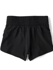 Girls Quick Dry Lined Dolphin Shorts