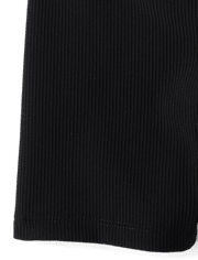 Girls Quick Dry Textured Ribbed Bike Shorts