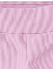 Short cycliste côtelé texturé à séchage rapide pour filles