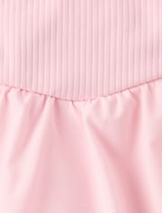 Jupe-short à bulles à séchage rapide pour filles