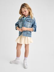 Girls Quick Dry Bubble Skort