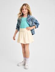 Girls Quick Dry Bubble Skort