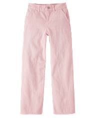 Girls Garment Dyed Utility Baggy Jeans