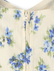 Girls Mommy And Me Floral Bubble Dress