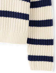 Girls Striped Sweater