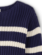 Girls Striped Sweater