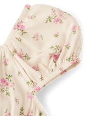 Girls Mommy And Me Floral Corset Dress