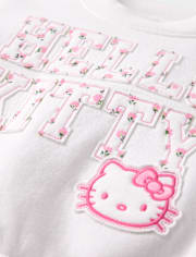 Sweat-shirt en polaire premium brodé Hello Kitty® pour filles