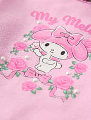 Girls Hello Kitty® Embellished Ribbed Baby Tee