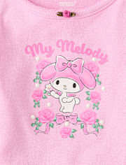 Girls Hello Kitty® Embellished Ribbed Baby Tee