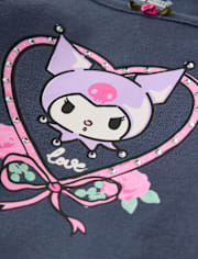 Girls Hello Kitty® Embellished Ribbed Baby Tee