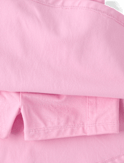 Girls Hello KittyÂ® Quick Dry Side Stripe Crossover Skort