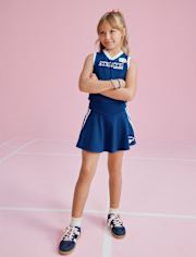 Girls Hello Kitty® Quick Dry Contrast Tank Top