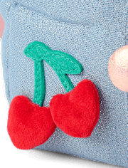 Girls Icon Plush Tote Bag