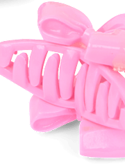 Girls Bear Bow Claw Clip 5-Pack