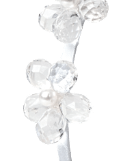 Girls Beaded Floral Headband