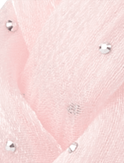 Girls Puffy Braided Rhinestone Headband