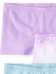 Girls Tie Dye Girl Short Underwear 7-Pack