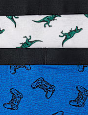 Lot de 5 boxers pour garçons gamers