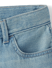 Shorty en jean Hello Kitty® à strass pour filles