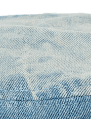 Girls Beaded Denim Bucket Hat