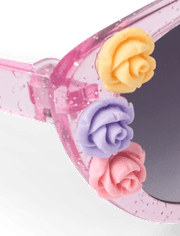 Toddler Girl Floral Sunglasses