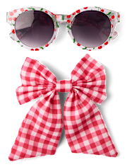 Toddler Girls Cherry 2-Piece Accessory Set