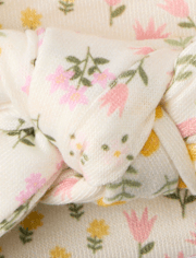 Baby Girls Floral 2-Piece Accessory Set