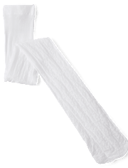Girls Lace Microfiber Tights